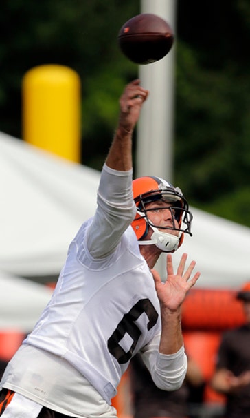 Browns' rookie Kizer looking polished in camp competition